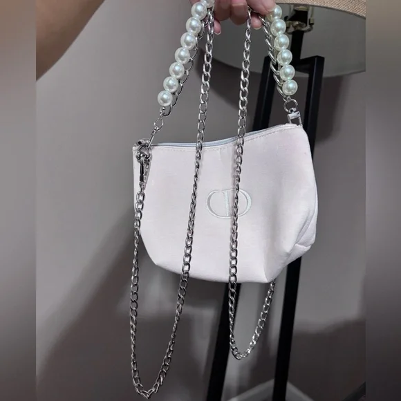 Dior Pink Chain Shoulder Bag - Picture 6 of 12